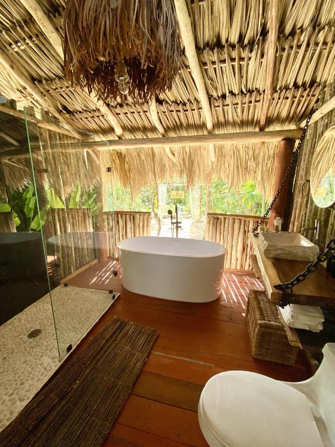 Hotel Nuscaa Boutique Tree House & Spa Puerto Morelos Exteriér fotografie