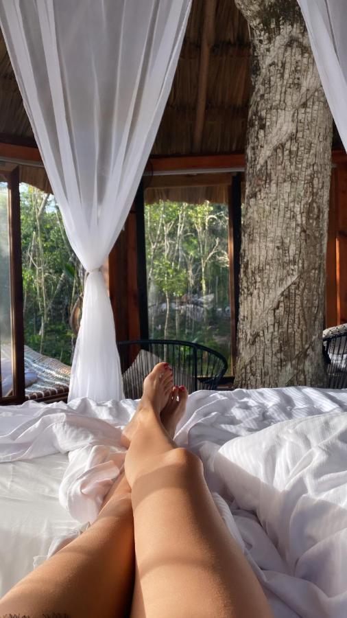 Hotel Nuscaa Boutique Tree House & Spa Puerto Morelos Exteriér fotografie